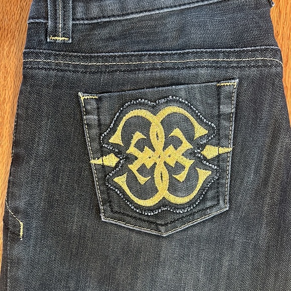 GUESS PREMIUM DAREDEVIL BOOTCUT GRAY JEANS IN SIZE 26 - Picture 5 of 10